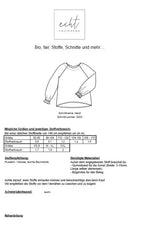Schnittmuster Bluse Heidi