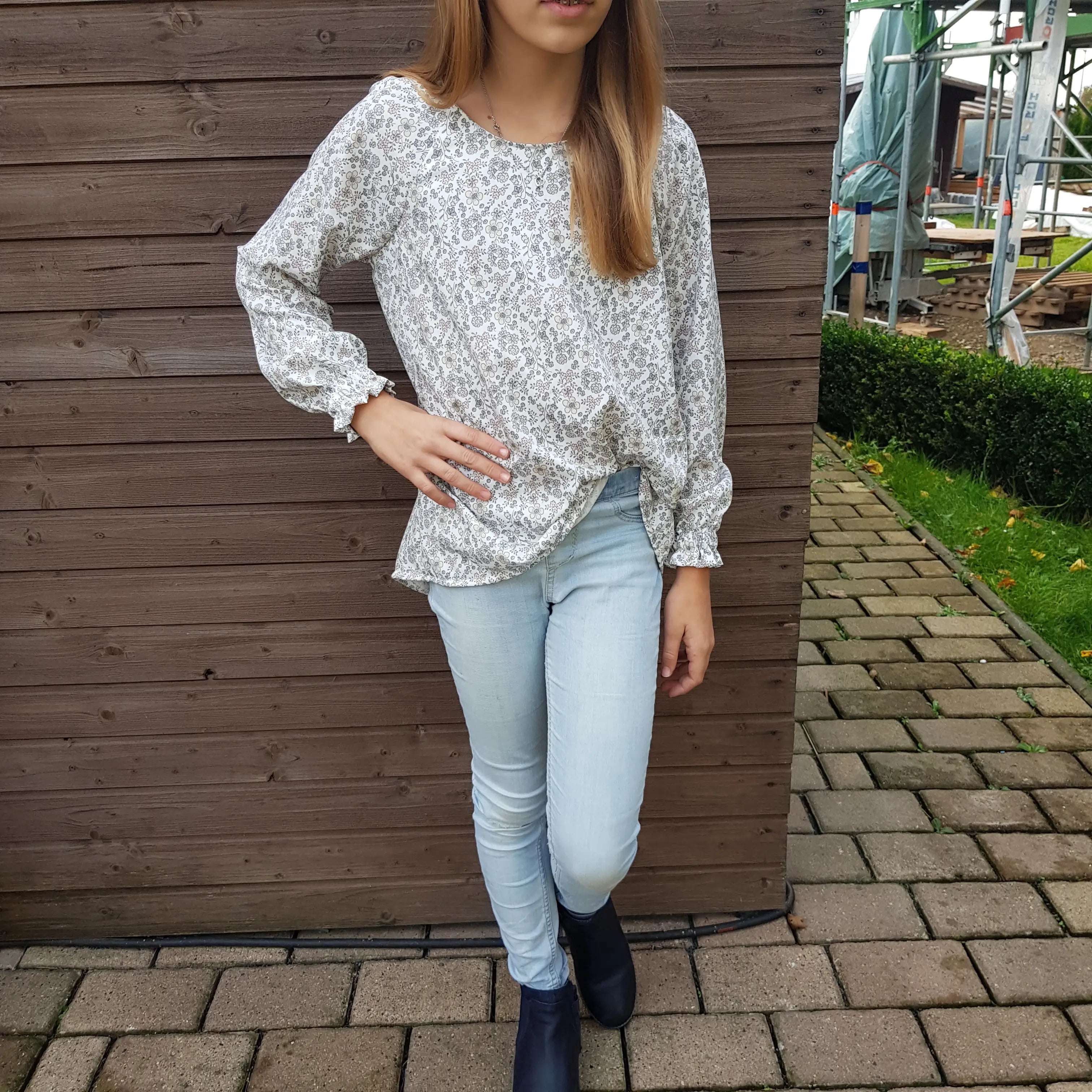 Schnittmuster Bluse Heidi
