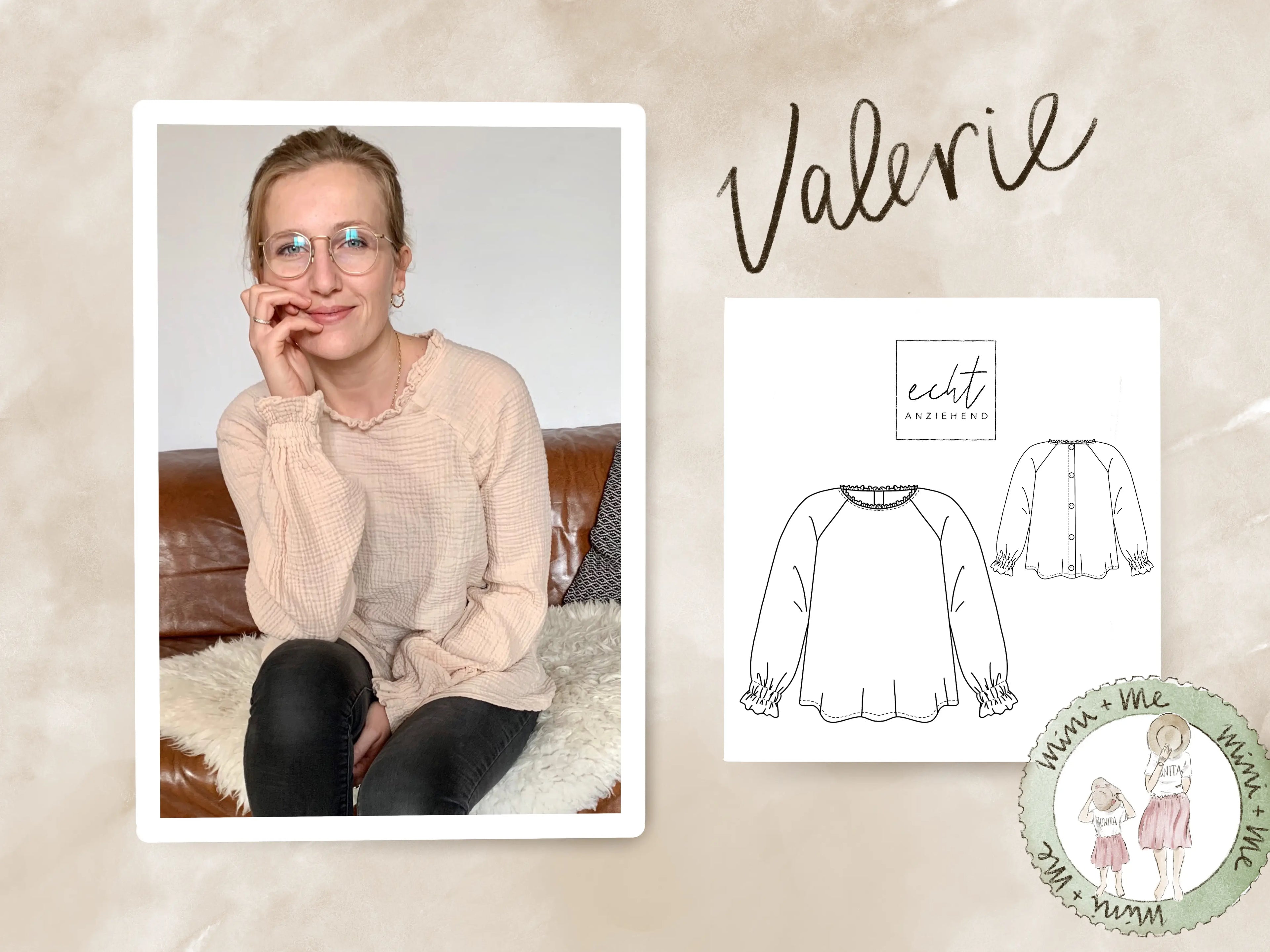 Schnittmuster Bluse Valerie