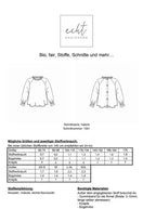 Schnittmuster Bluse Valerie
