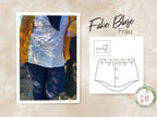 Schnittmuster Fake Bluse