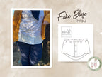 Schnittmuster Fake Bluse