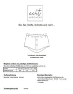 Schnittmuster Fake Bluse | Stoffwerk