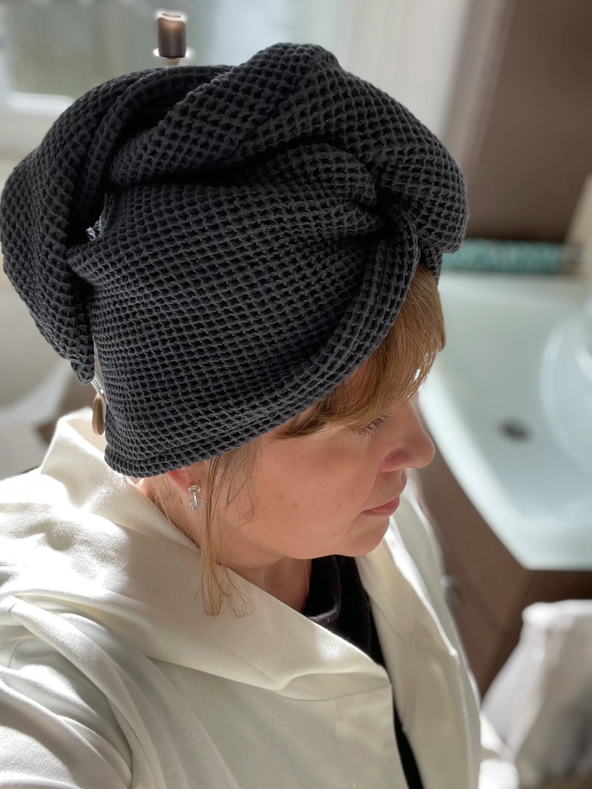 Schnittmuster Haarhandtuch Tina Turban