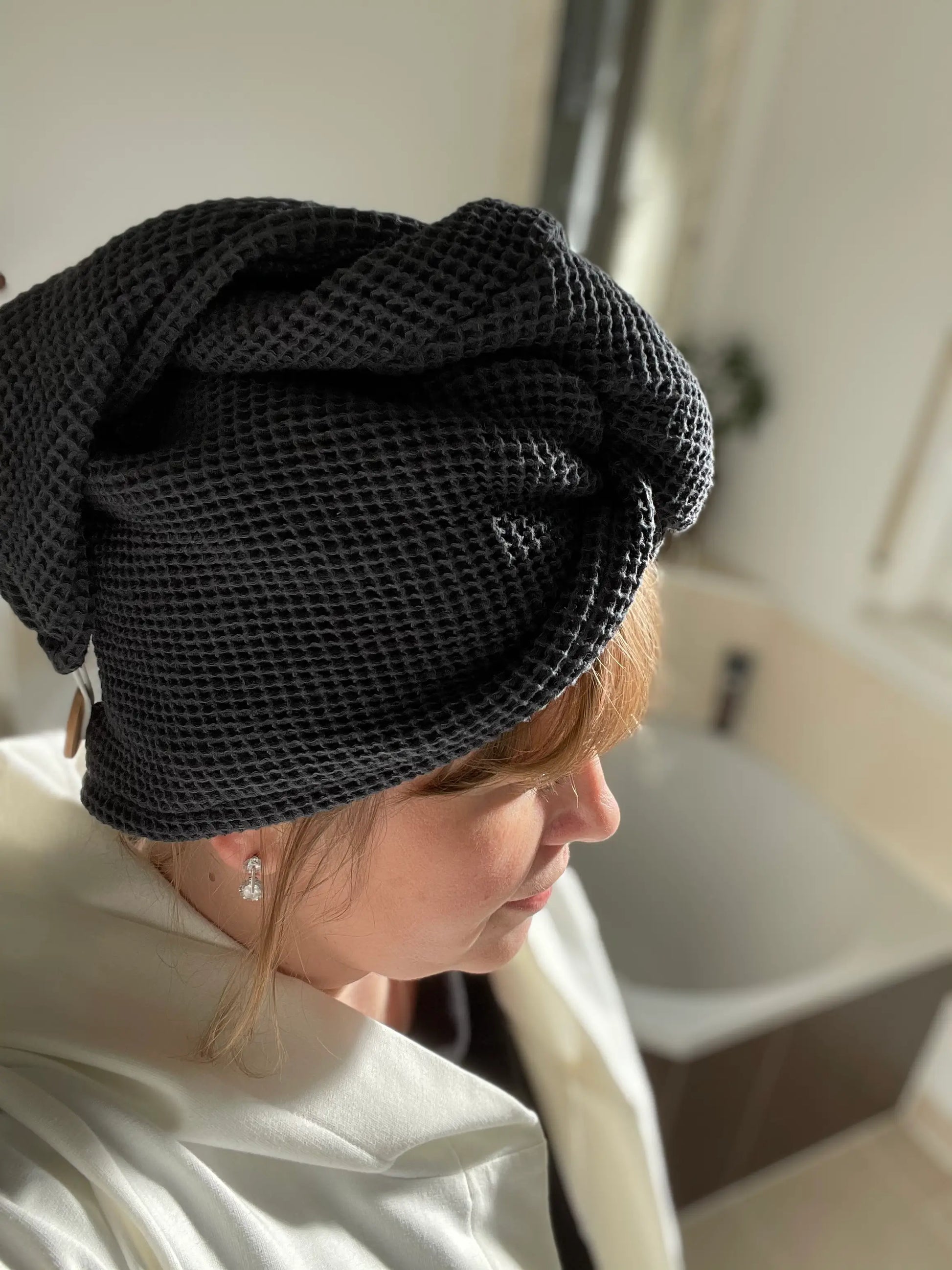 Schnittmuster Haarhandtuch Tina Turban