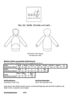 Schnittmuster Hoodie Keke | Stoffwerk