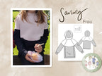 Schnittmuster Hoodie Sam
