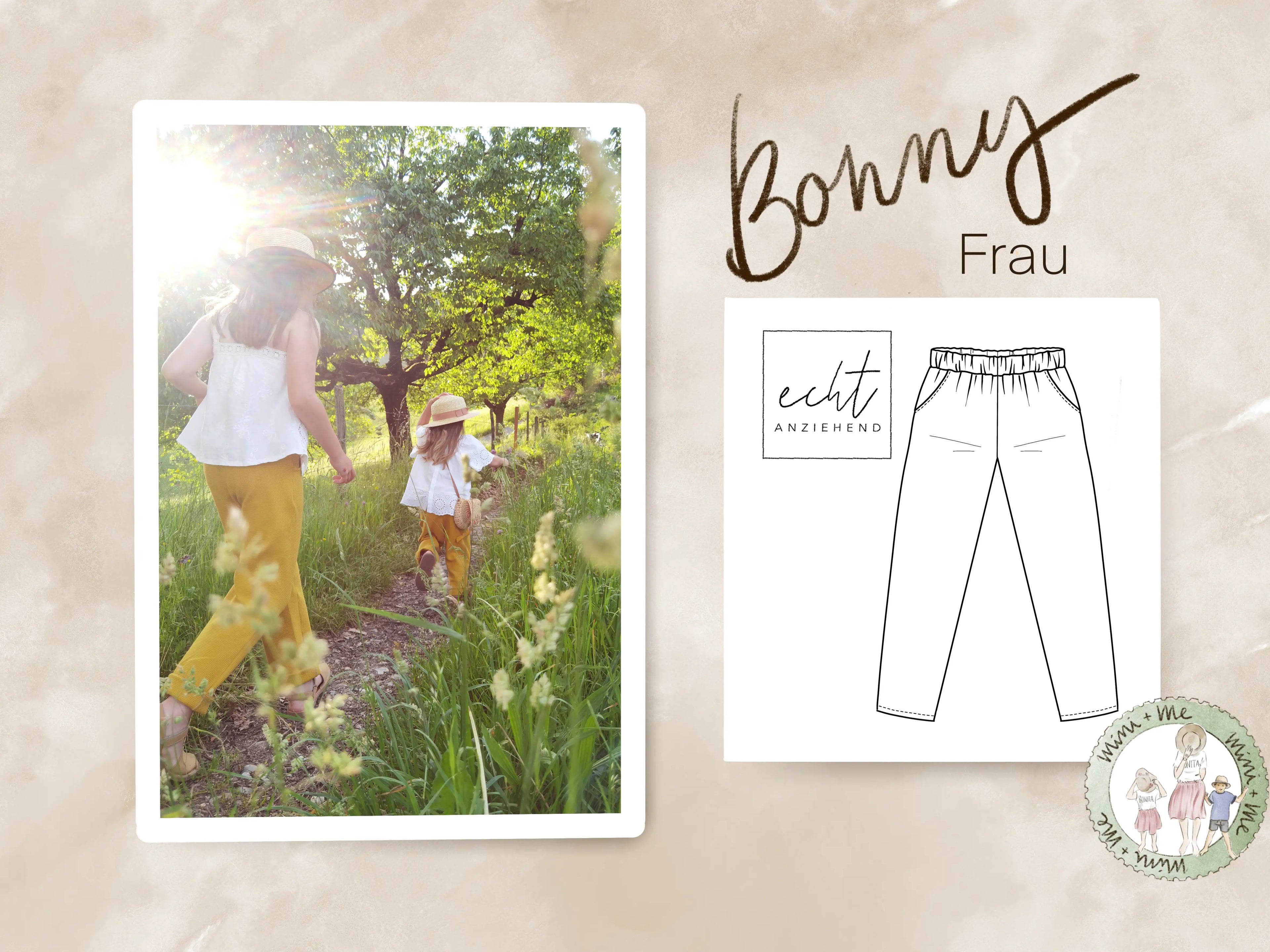 Schnittmuster Hose Bonny