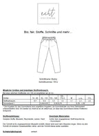 Schnittmuster Hose Bonny