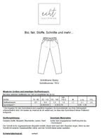 Schnittmuster Hose Bonny | Stoffwerk