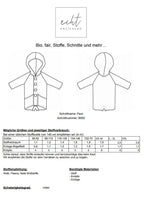 Schnittmuster Jacke Paul | Stoffwerk