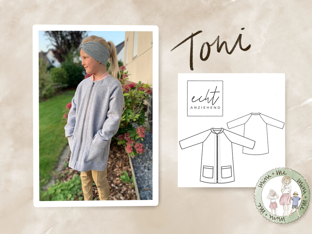 Schnittmuster Jacke Toni