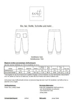 Schnittmuster Jogginghose Hans | Stoffwerk
