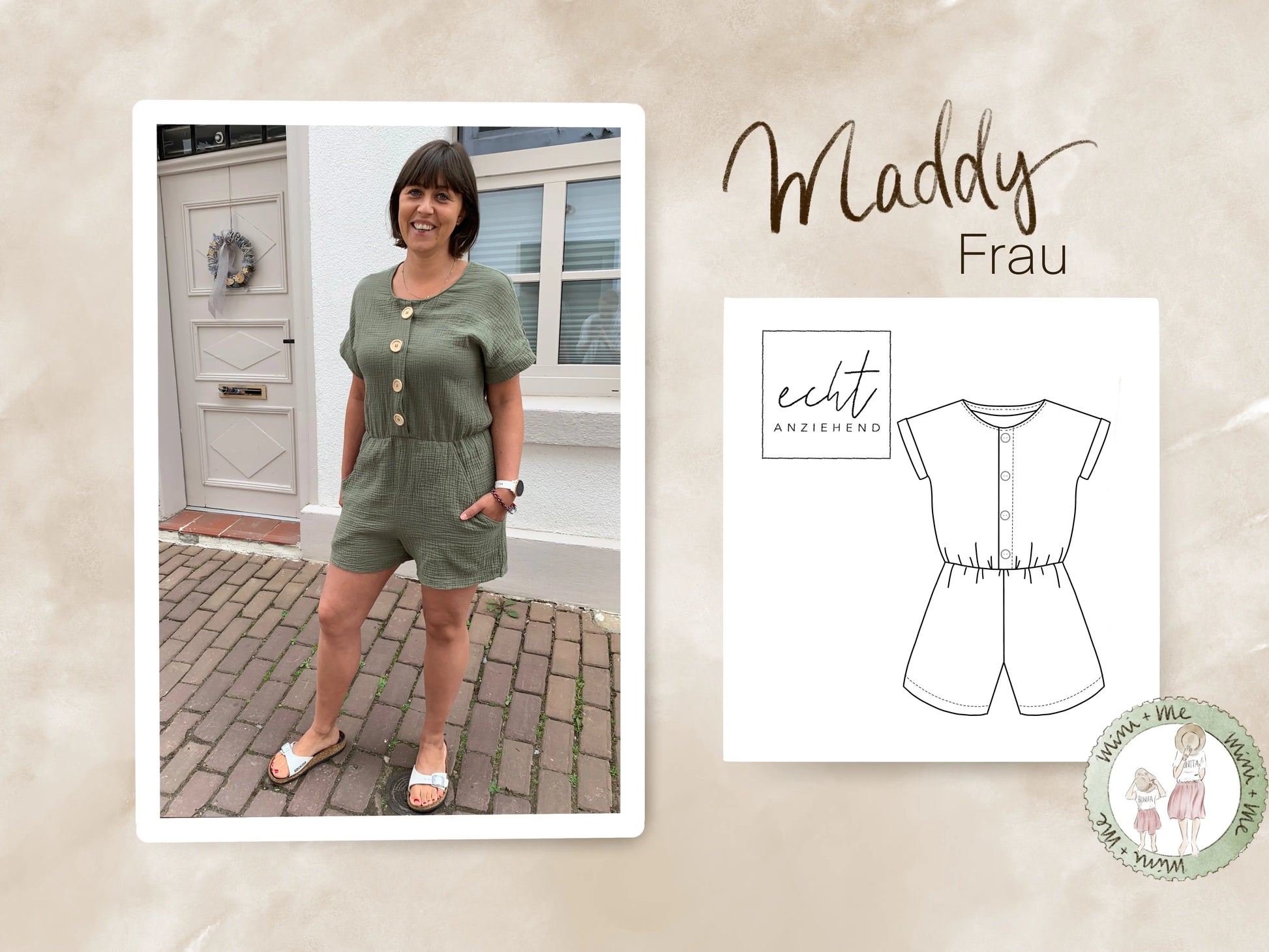 Schnittmuster Jumpsuit Maddy