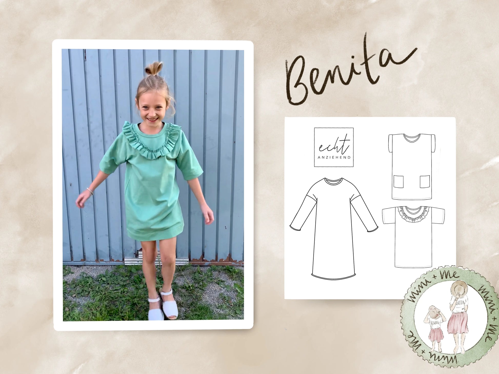 Schnittmuster Kleid Benita