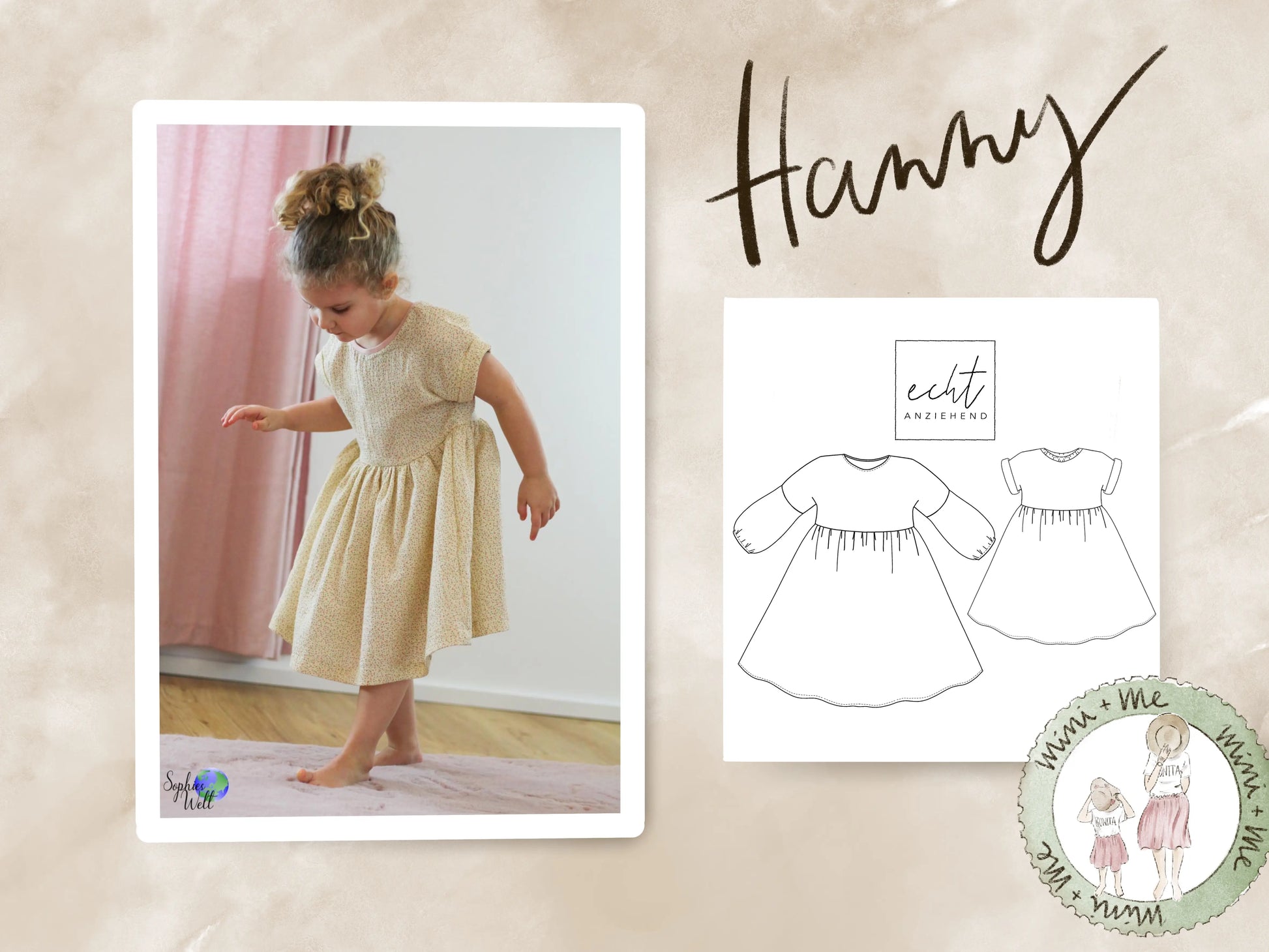 Schnittmuster Kleid Hanny