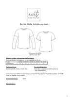 Schnittmuster Langarmshirt Ben | Stoffwerk