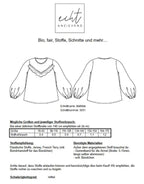 Schnittmuster Langarmshirt Mathilda | Stoffwerk