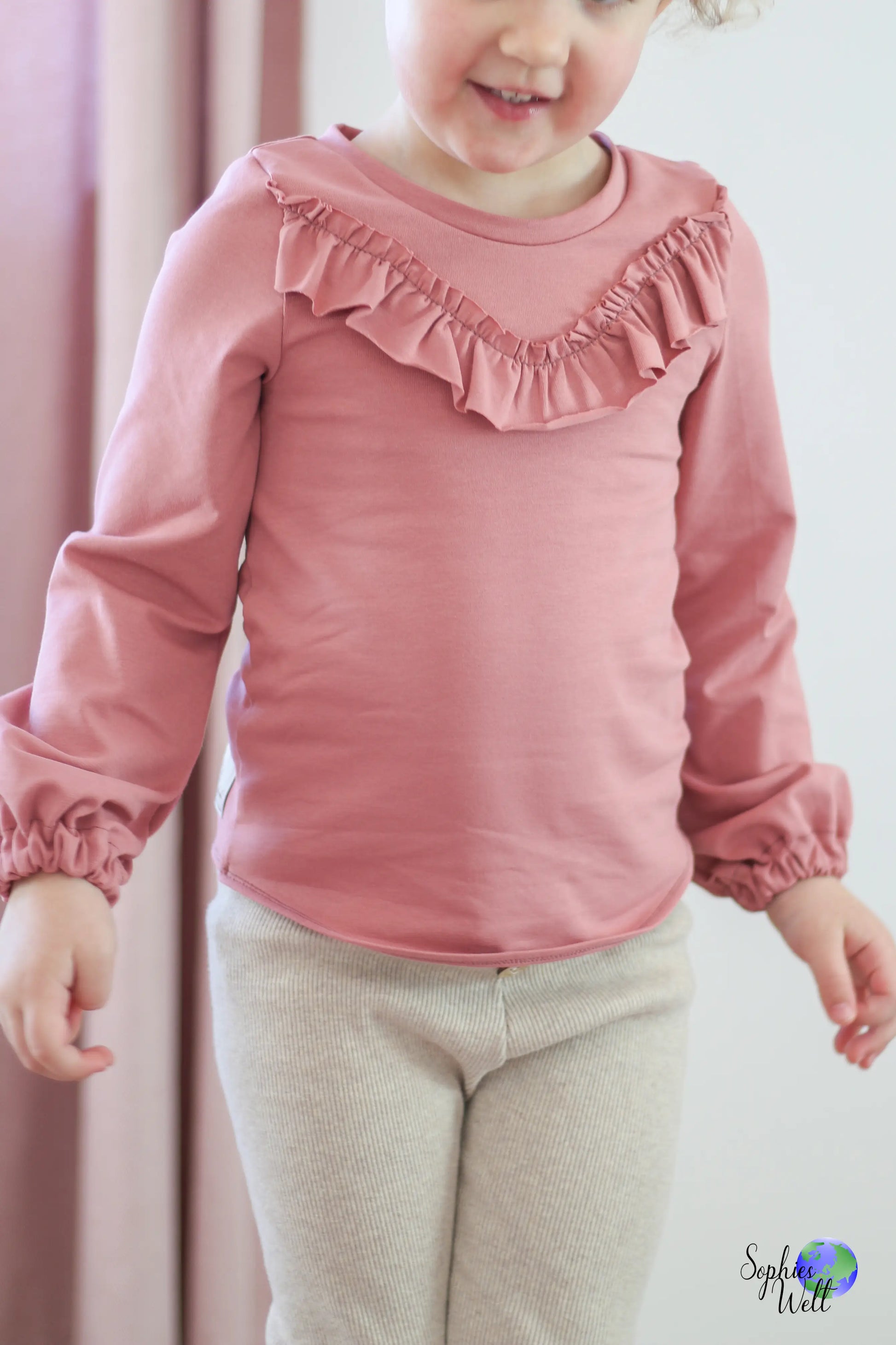 Schnittmuster Langarmshirt Mathilda