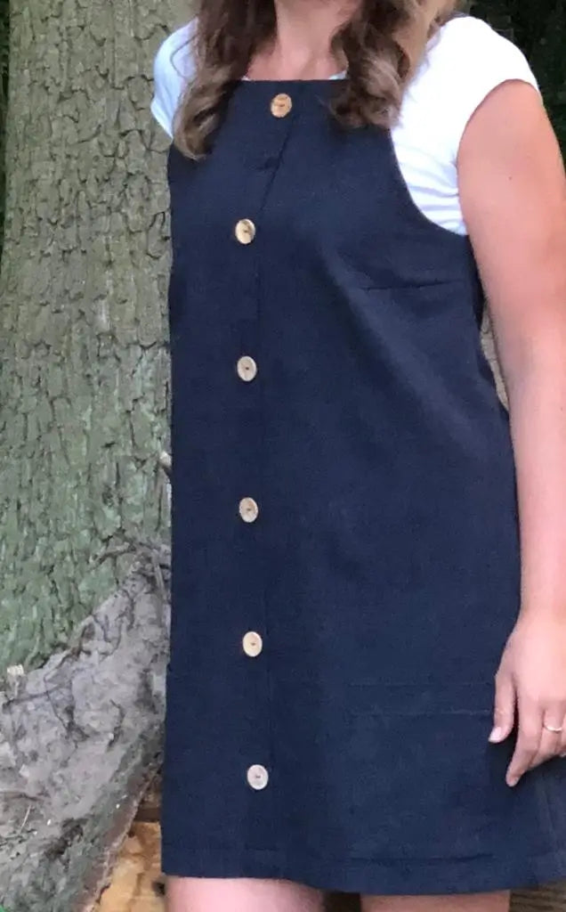 Schnittmuster Latzkleid Lotta