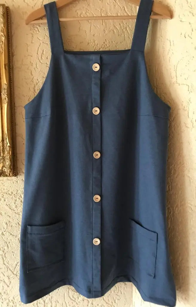 Schnittmuster Latzkleid Lotta