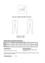 Schnittmuster Leggings