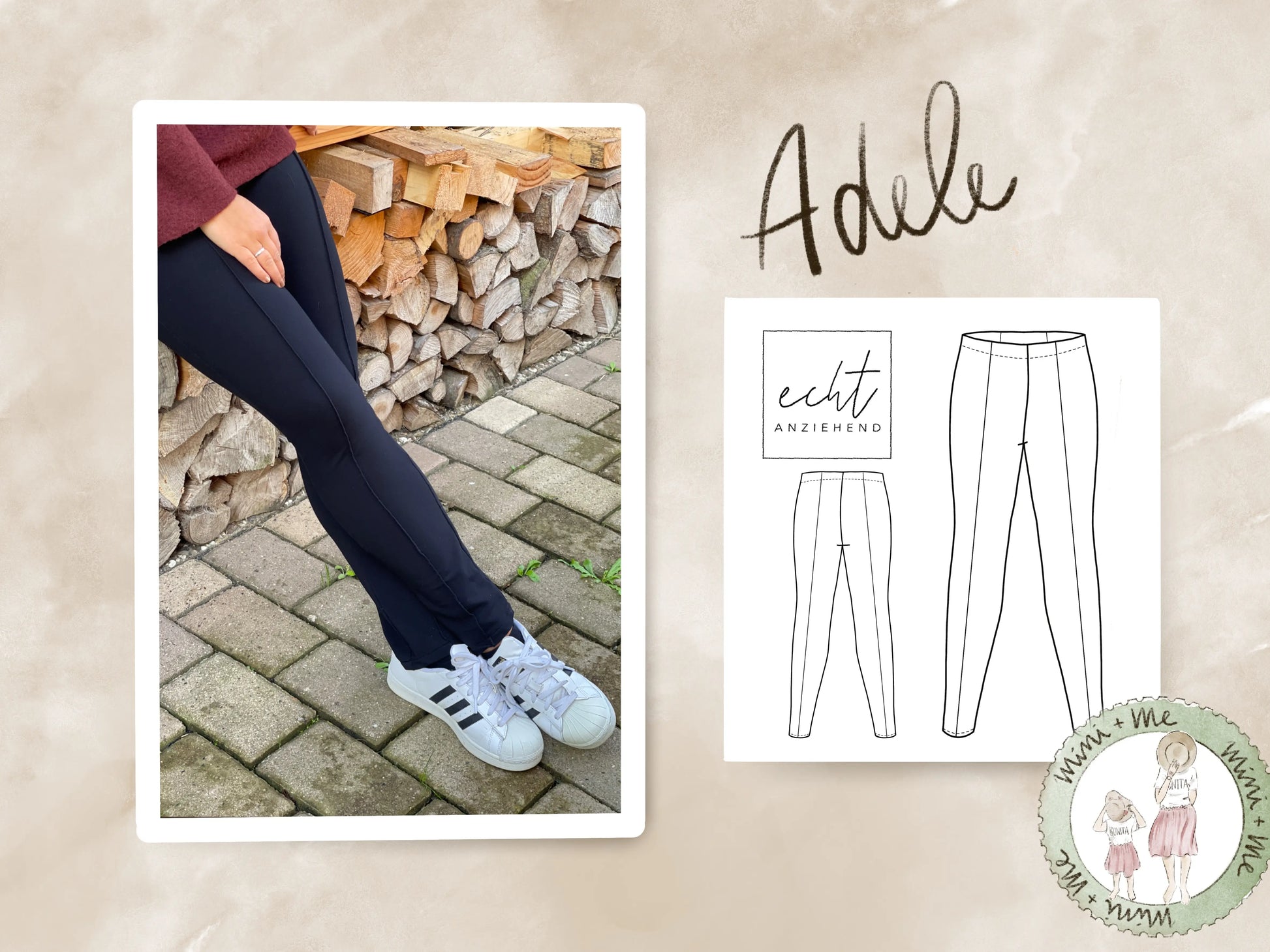 Schnittmuster Leggings Adele