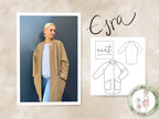 Schnittmuster Mantel Esra