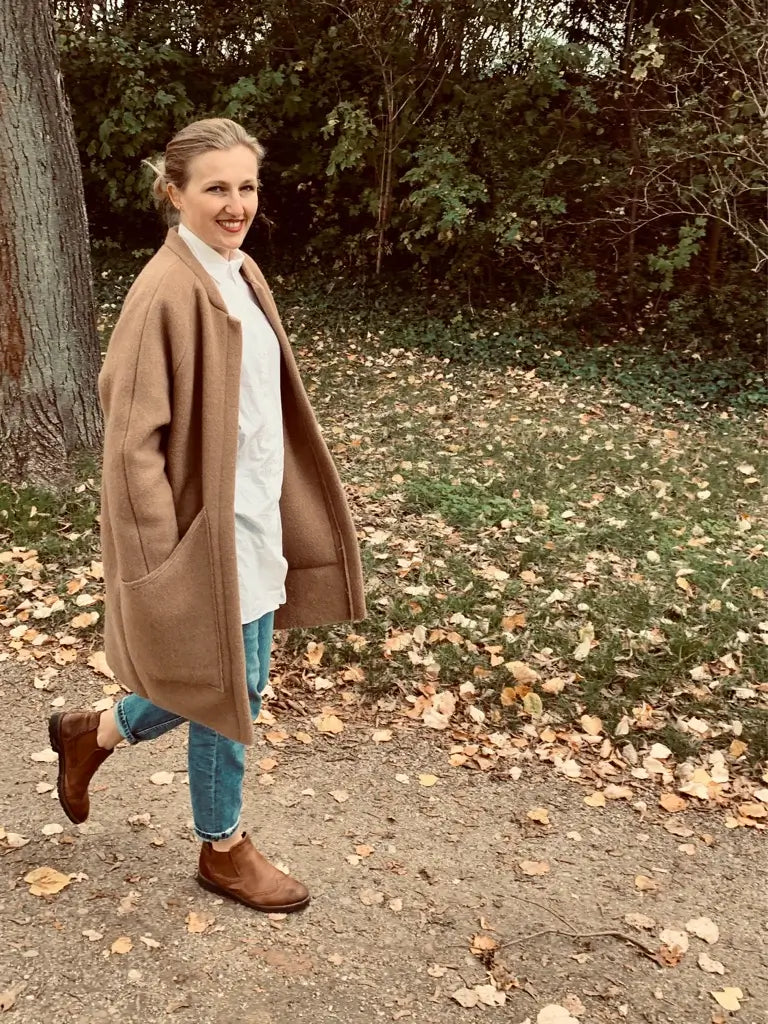 Schnittmuster Mantel Esra