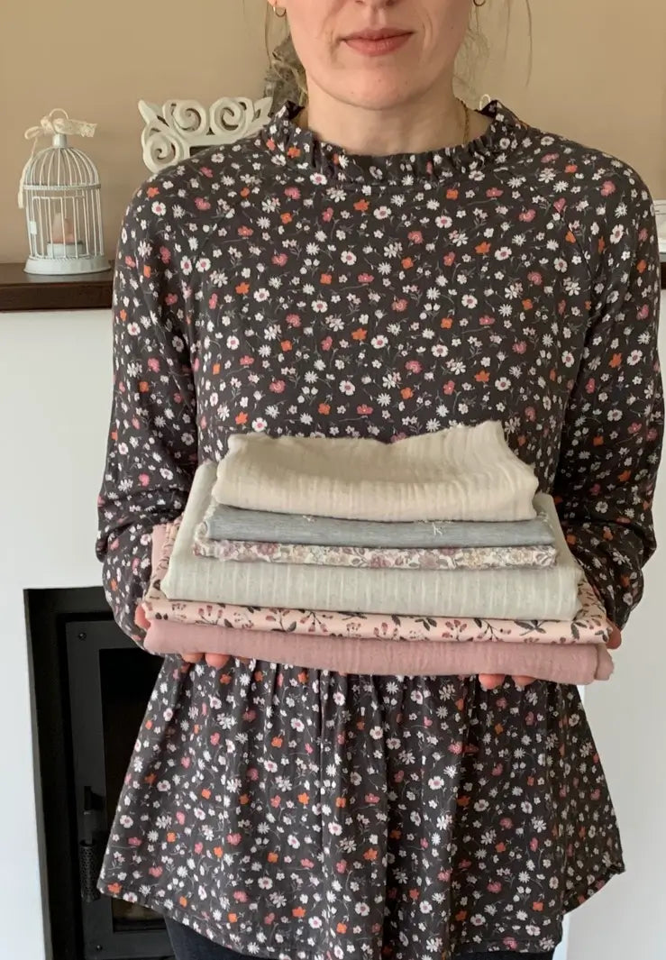 Schnittmuster Midikleid/Bluse Zoe