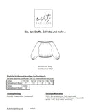 Schnittmuster Off Shoulder Delila | Stoffwerk