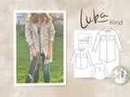 Schnittmuster Oversize Hemd Luka