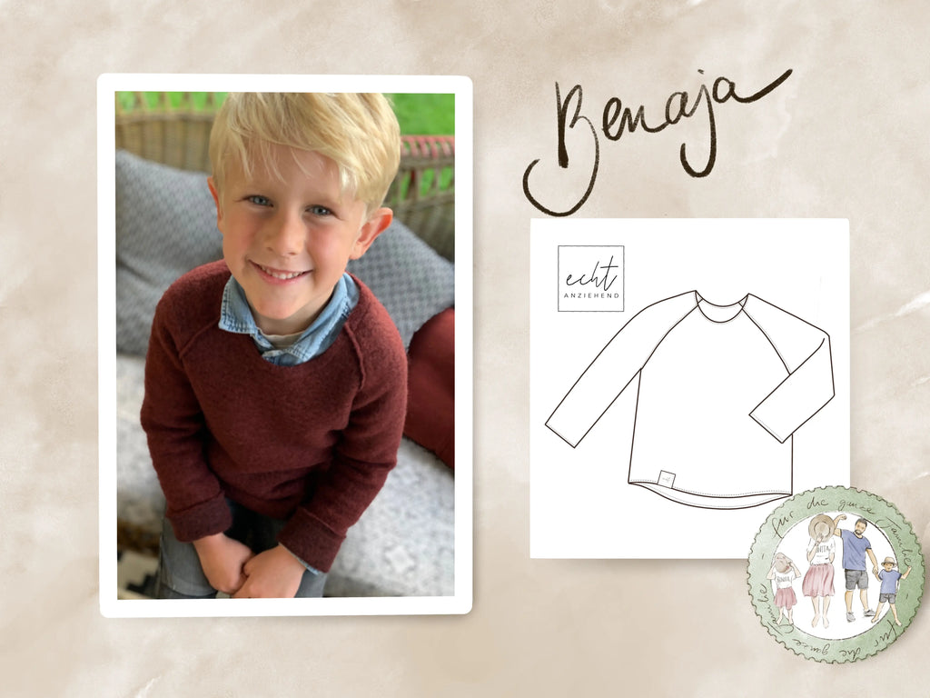 Schnittmuster Pullover Benaja