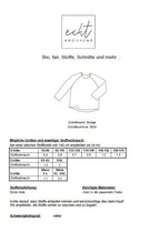 Schnittmuster Pullover Benaja