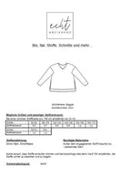 Schnittmuster Pullover Maggie