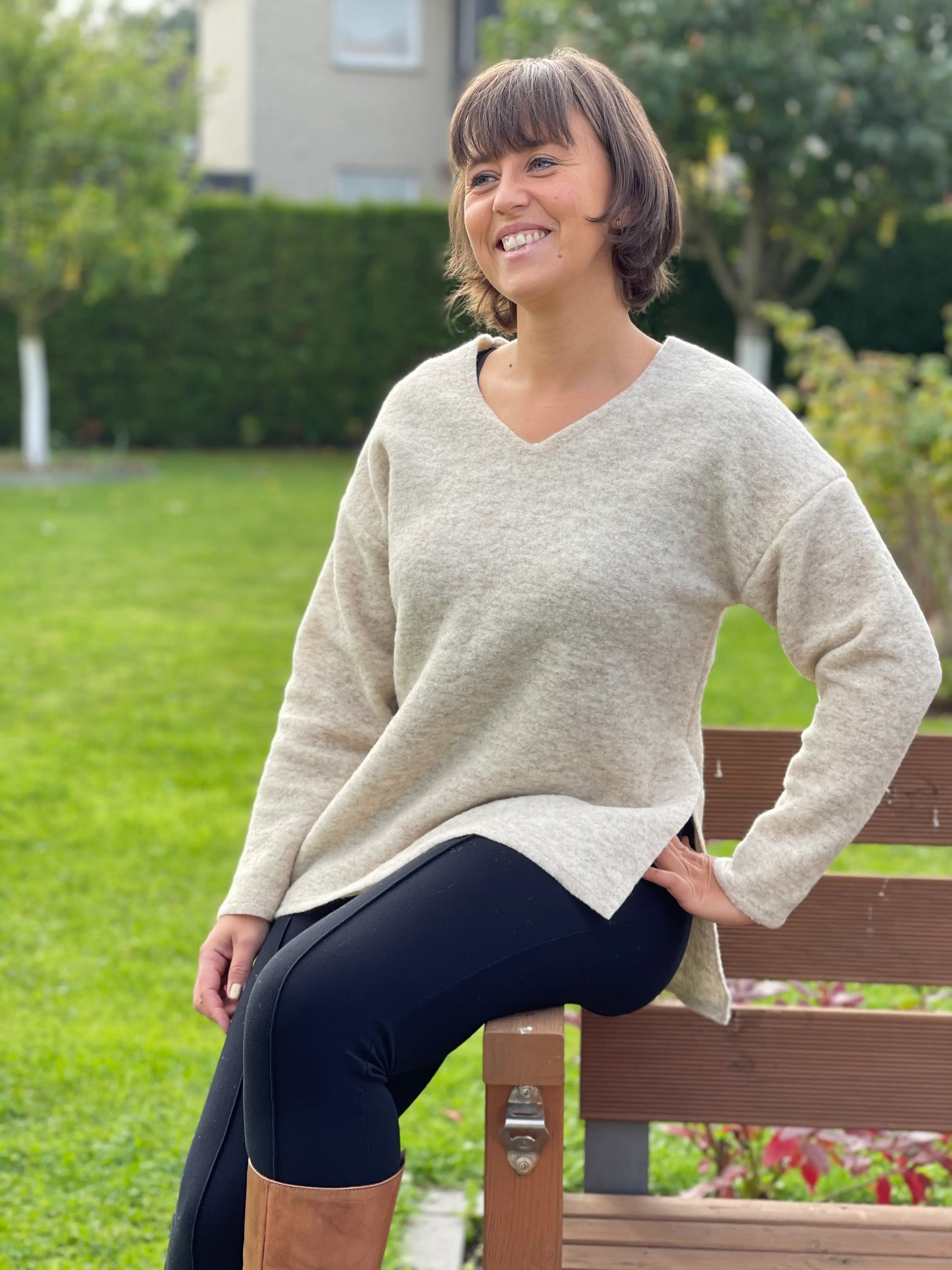 Schnittmuster Pullover Maggie