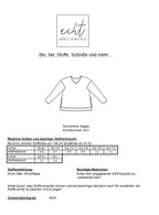 Schnittmuster Pullover Maggie | Stoffwerk