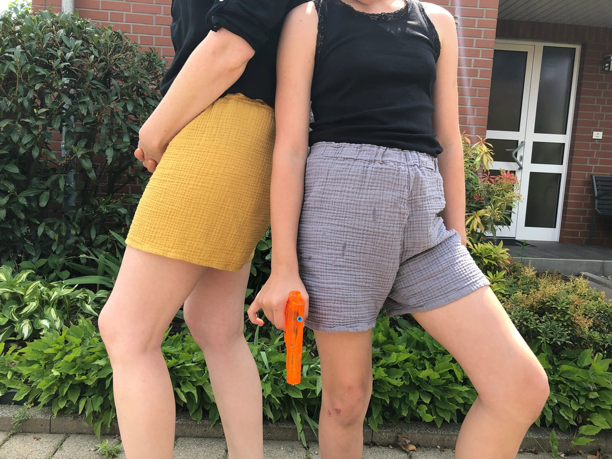 Schnittmuster Shorts Leni (hoch) | Stoffwerk