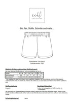 Schnittmuster Shorts Leni (hoch)