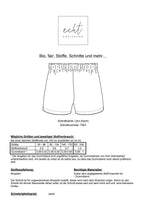 Schnittmuster Shorts Leni (hoch) | Stoffwerk