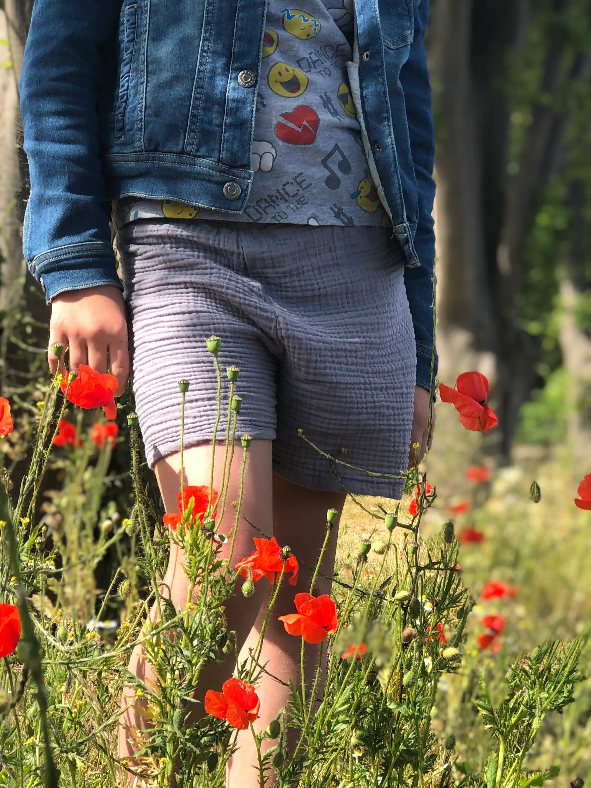 Schnittmuster Shorts Leni (hoch)