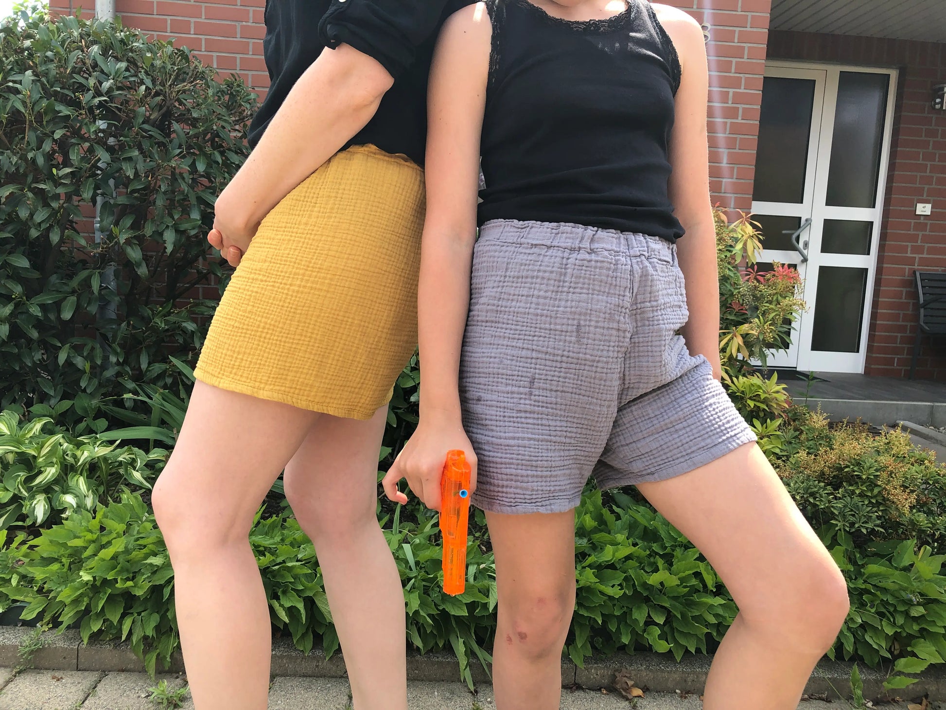 Schnittmuster Shorts Leni (hoch)