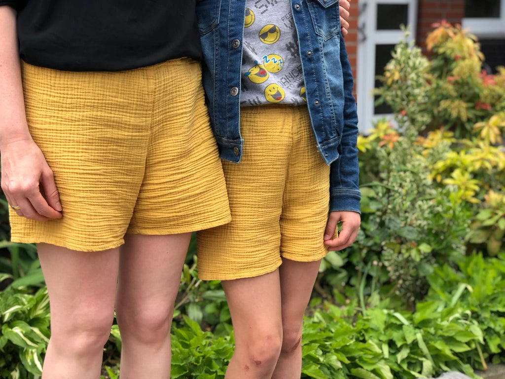 Schnittmuster Shorts Leni (hoch) | Stoffwerk