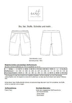 Schnittmuster Shorts Linus | Stoffwerk