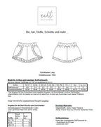 Schnittmuster Shorts Lissy | Stoffwerk