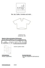 Schnittmuster T-Shirt Frida | Stoffwerk