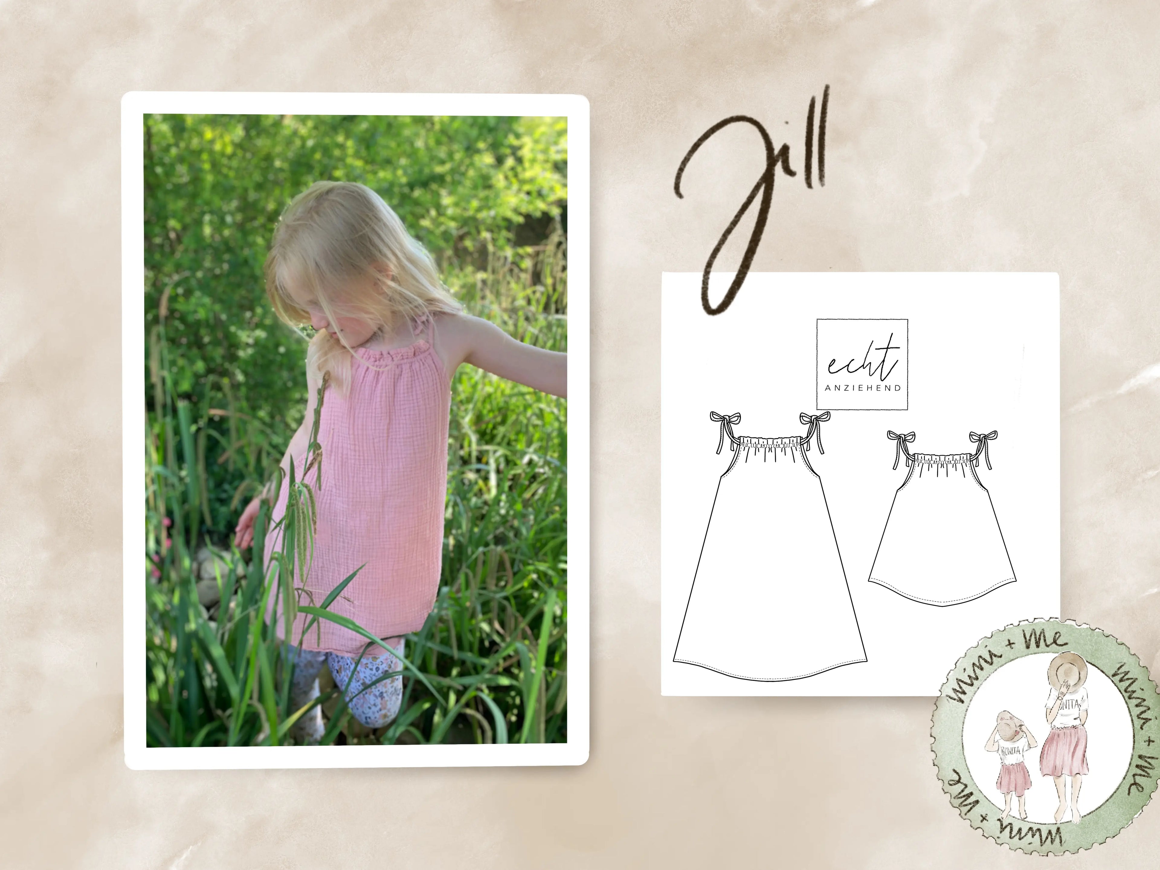Schnittmuster Top/Tunika Jill