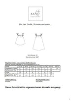 Schnittmuster Top/Tunika Jill | Stoffwerk