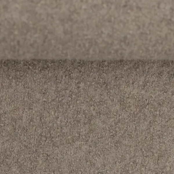 Schurwolle Walk dunkles taupe