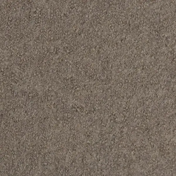 Schurwolle Walk dunkles taupe